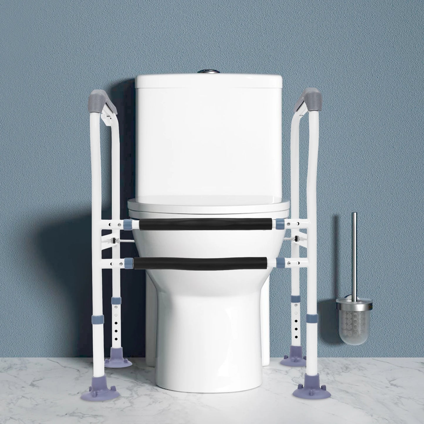 Toilet Safety Rails Frame for A Senior's Bathroom