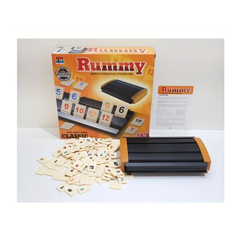 Classic Rummy Tile Board Game – 2-4 Players