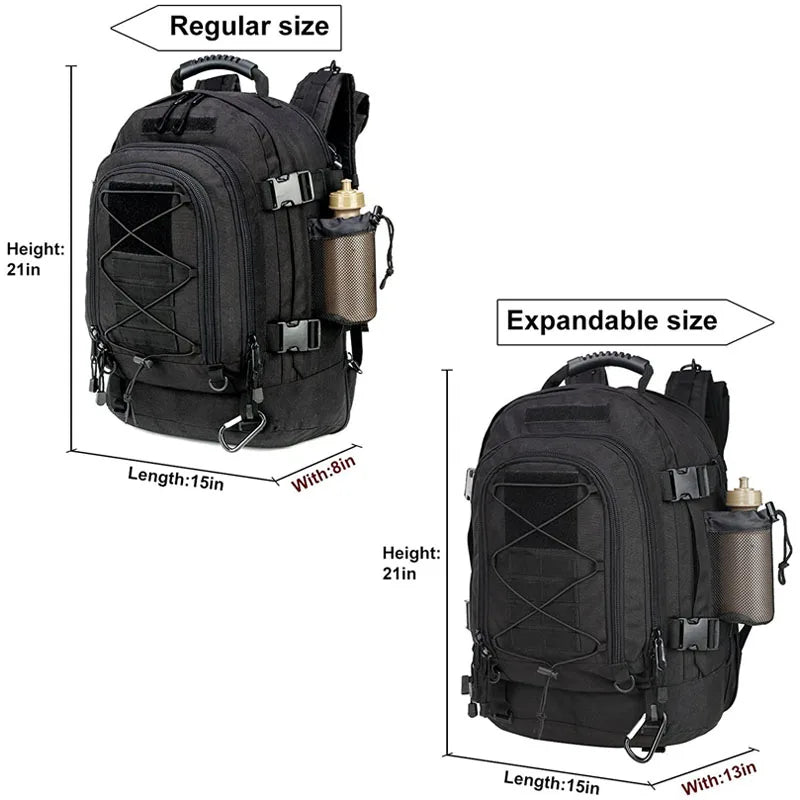 60L Military Outdoor Tactical Backpack
