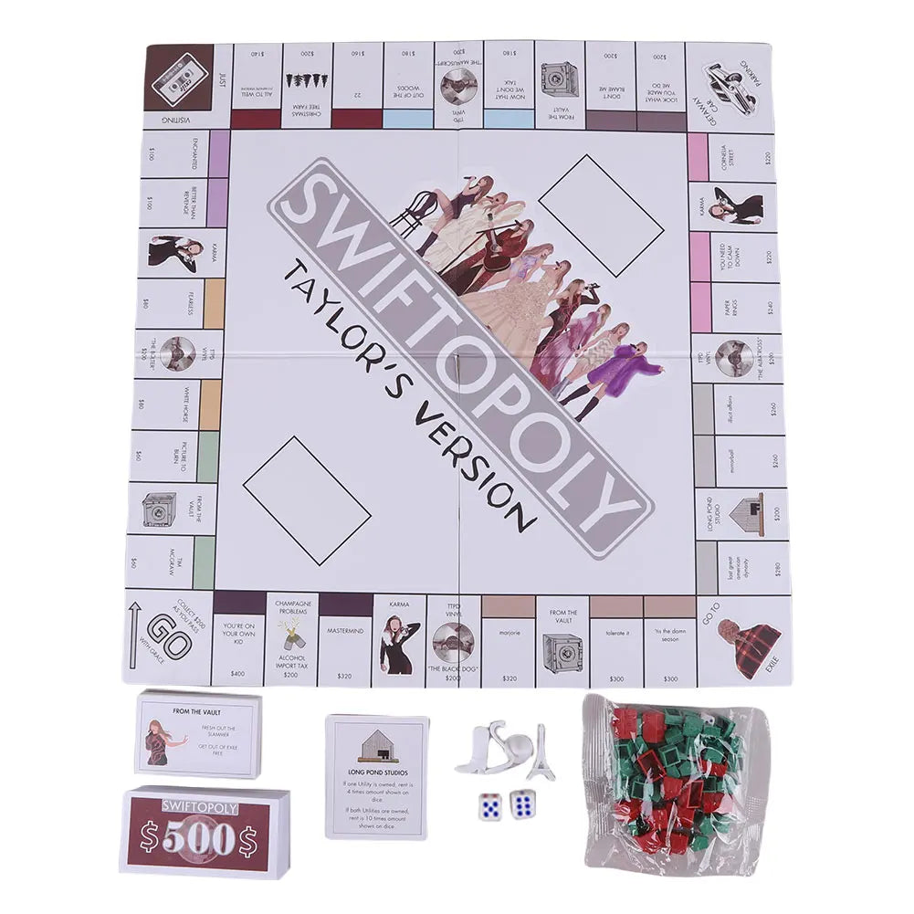 Family Swiftopoly Board Game