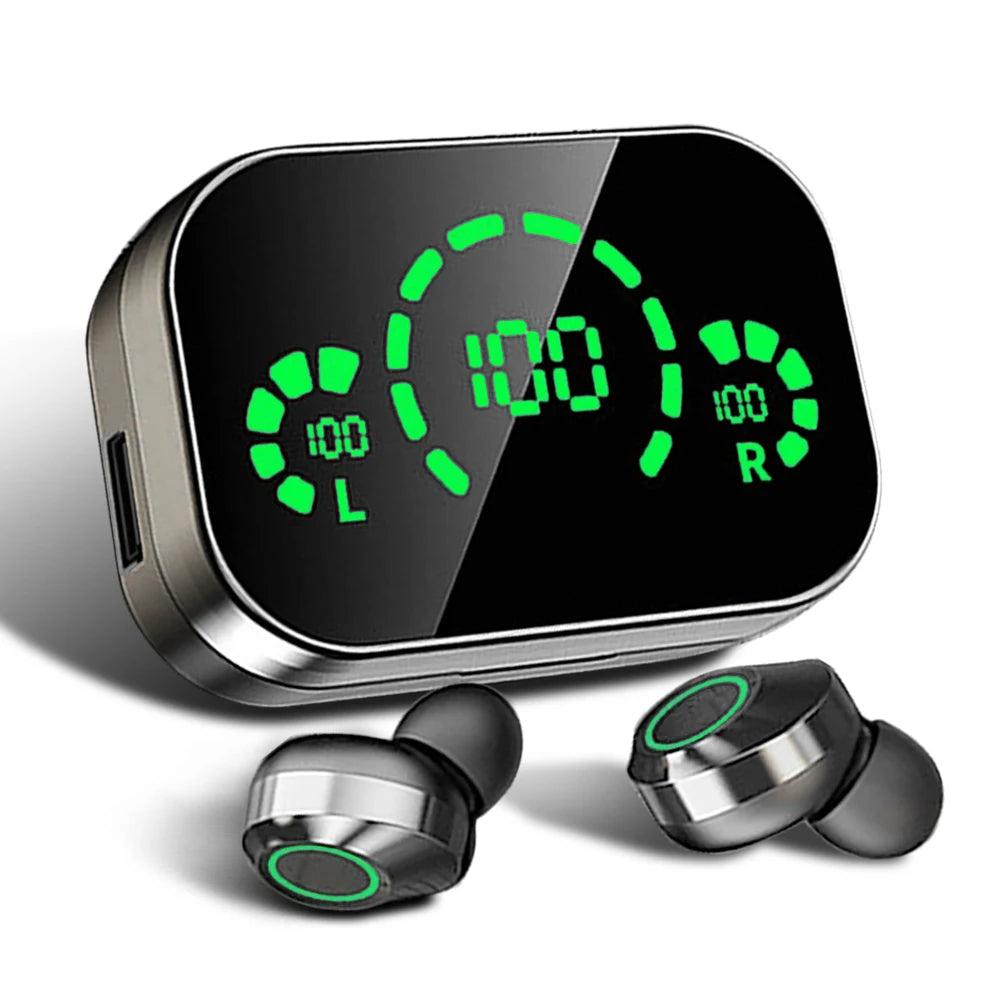Wireless Bluetooth Stereo Earbuds With Built-in Microphone