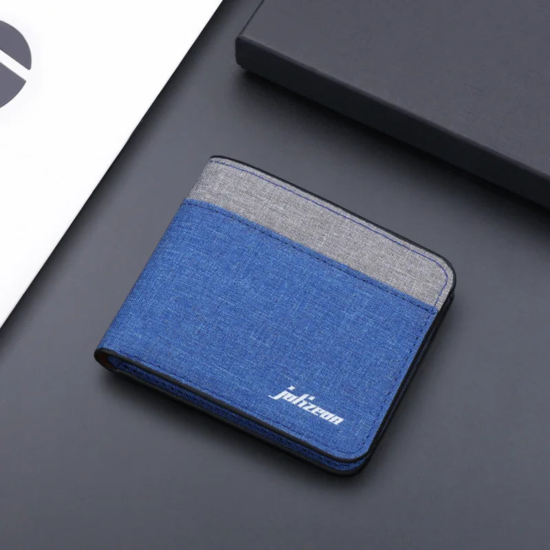 Canvas Credit Card Holder Wallet