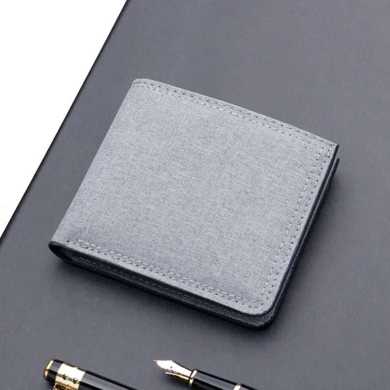 Canvas Credit Card Holder Wallet
