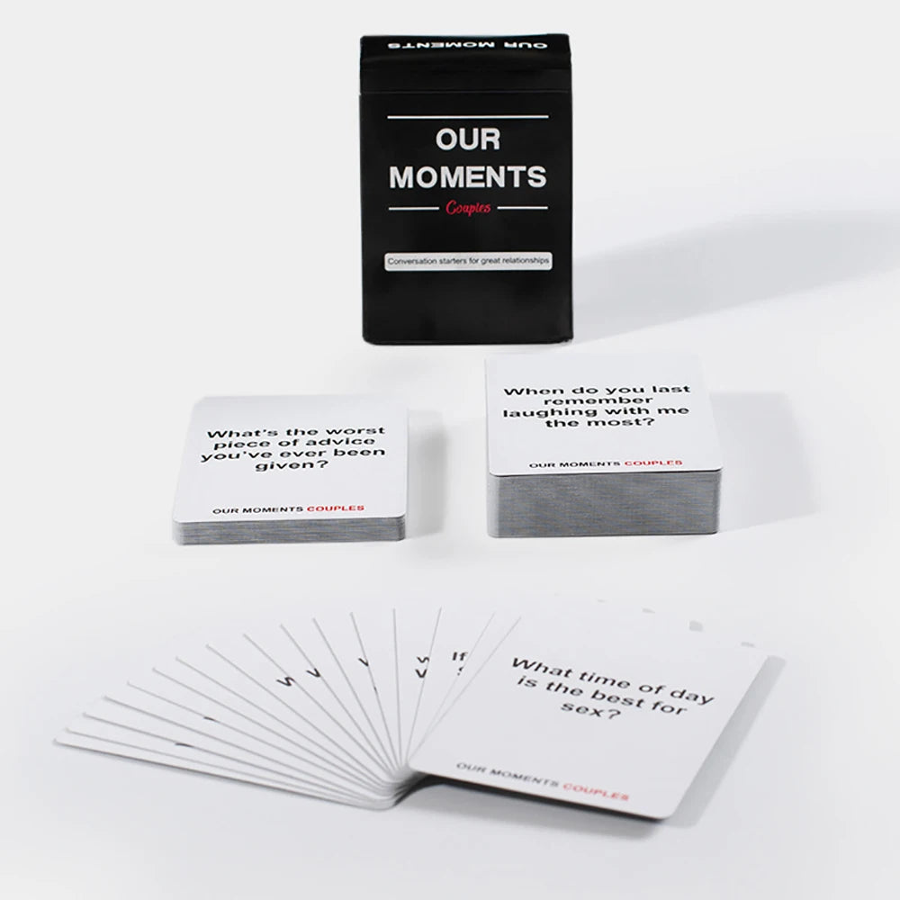 OUR MOMENTS Couples Card Game