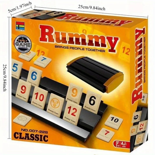 Classic Rummy Tile Board Game – 2-4 Players