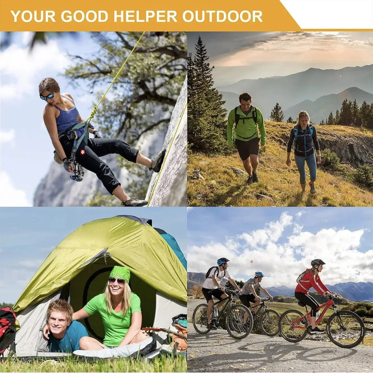 Camping Emergency Equipment/First Aid Supplies