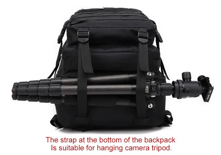 45L/25L Men's Large Waterproof Outdoor Multifunctional Tactical Backpack
