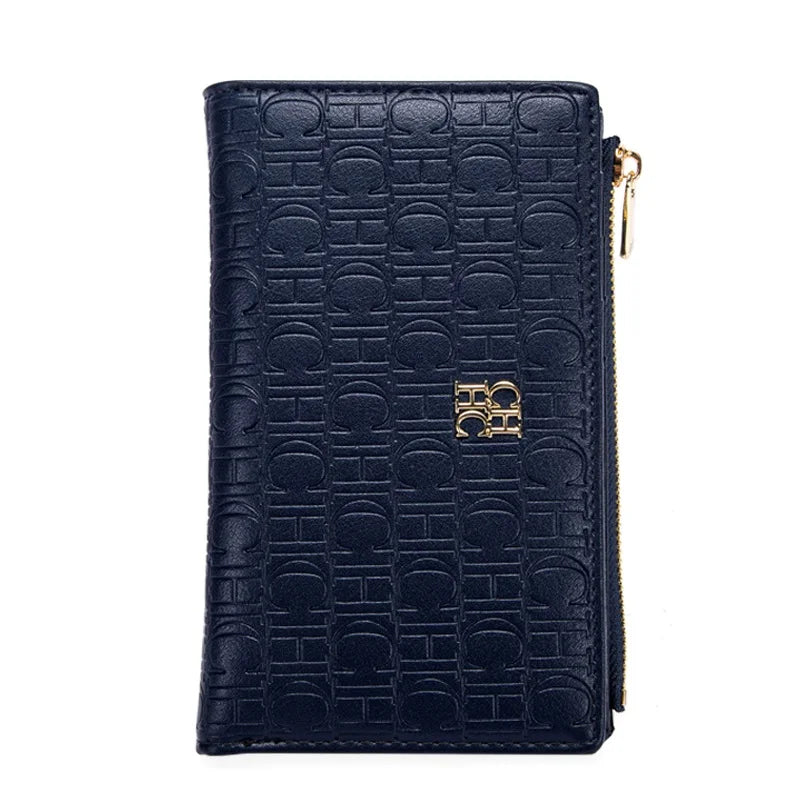 Retro Classic Style Solid Color Women's Long Wallet with Letter Print