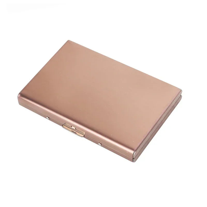 Slim Aluminum Mini Wallet, RFID Credit Card Holder