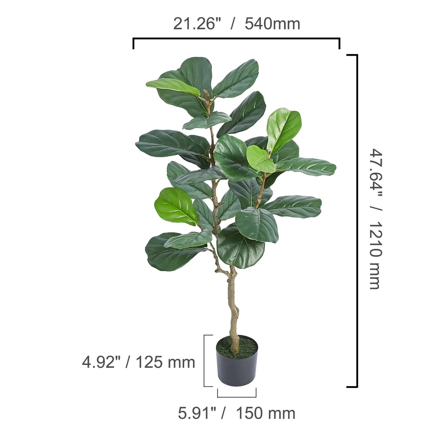 Artificial Olive Tree 4/5/6 FT Tall