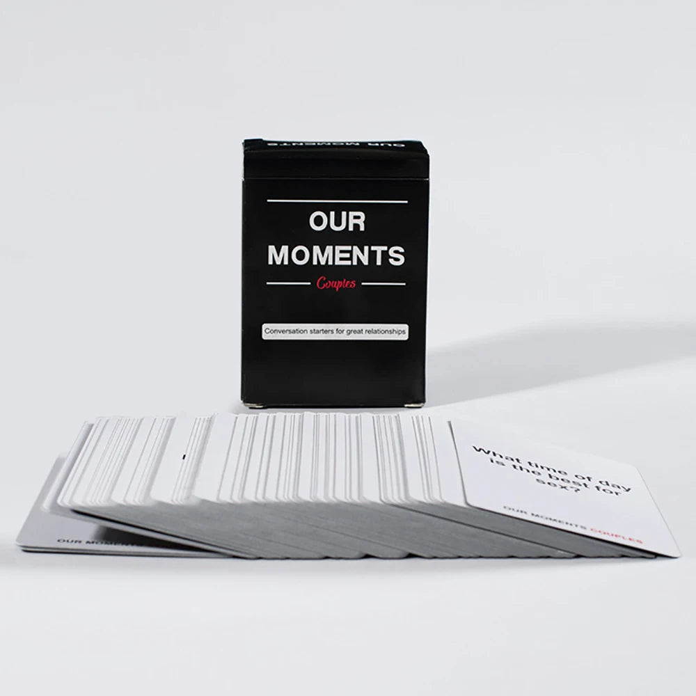 OUR MOMENTS Couples Card Game