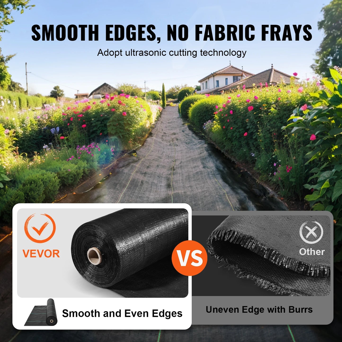 Heavy-Duty Landscape Weed Barrier