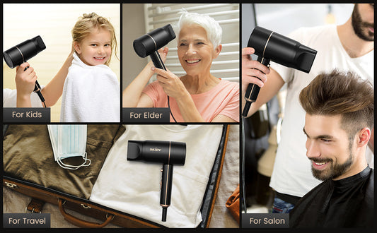 Lightweight Professional Salon Ionic Hair Dryer 1800W