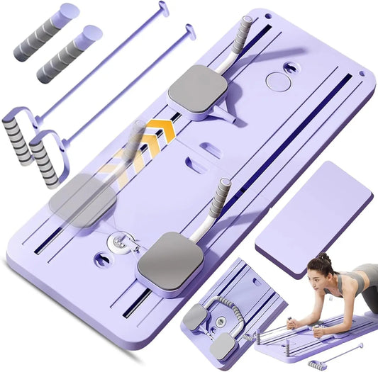 Adjustable Pilates Board, Ab & Push-up Workout Board- Yoga
