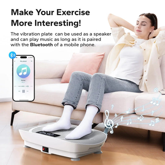 Vibration Plate Whole Body Workout Exercise Machine