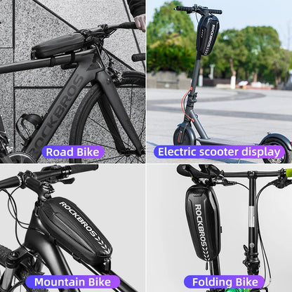 Hard Shell Front Frame Scooter Hanging Waterproof Bag