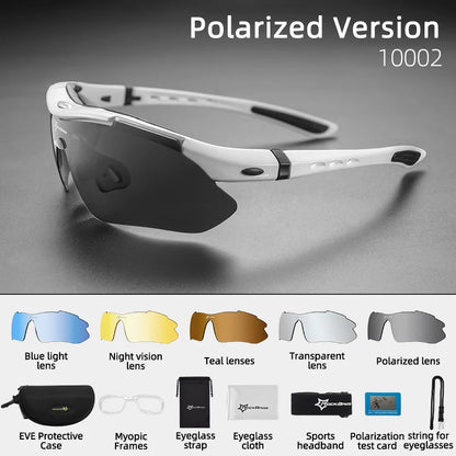 Polarized Unisex Sports Sunglasses
