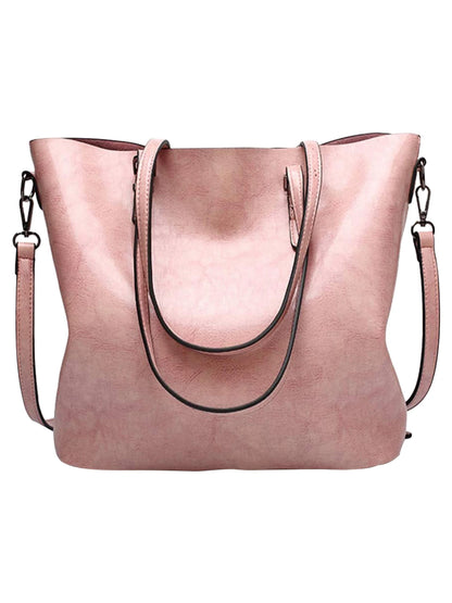 Women's Leather Purse With Handle