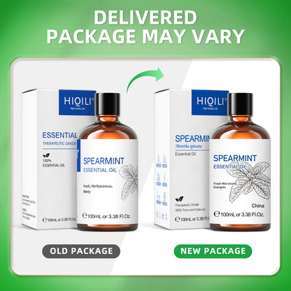 100ML Pure Essential Oils for Diffuser, Humidifier, Massage, Bath