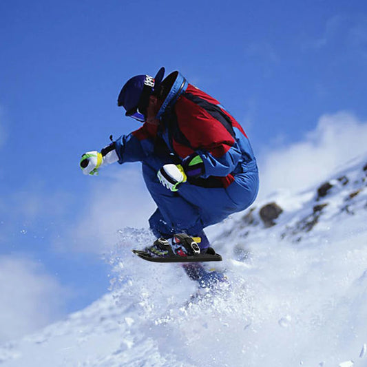 Portable Mini Short Ski Skates, Short Snow Skateboard
