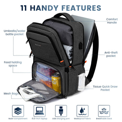 Multifunctional Waterproof Large Capacity Insulated Cooler Picnic Lunch Backpack