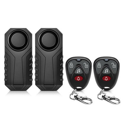 Bike Anti-Theft Alarm With Rechargeable Remote