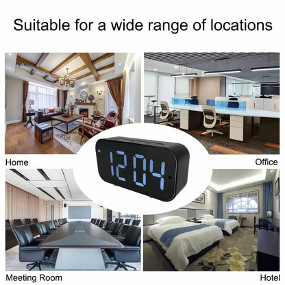 Clock Camera with 1080P HD, Motion Detection, Remote Viewing, Recording