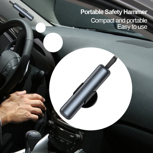 Auto Emergency Safety Glass Window Breaker and Seat Belt Cutter