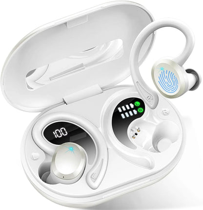 Wireless Bluetooth Earbuds In-Ear Noise-Cancelling Mic for 40H Playback