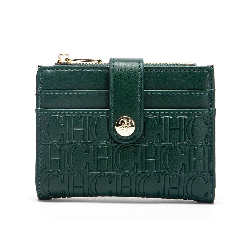 Classic Retro Men's and Women's Universal Wallet Letter Printed Portable Wallet