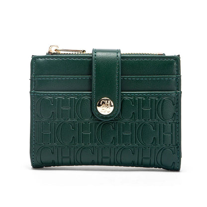 Classic Retro Men's and Women's Universal Wallet Letter Printed Portable Wallet