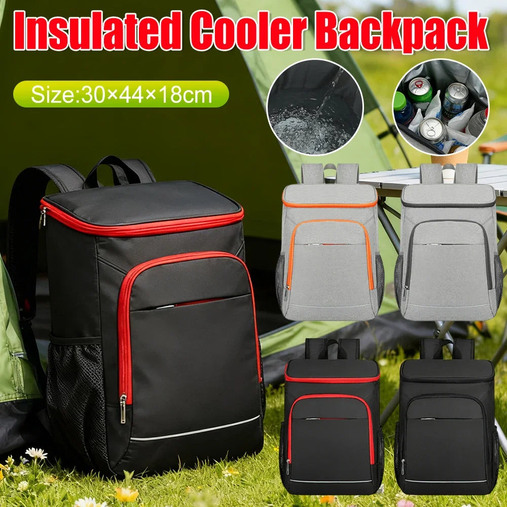 30L Extra Large Thermal Insulated Food Cooler Backpack