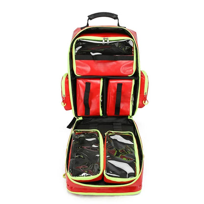 Large Capacity Outdoor Emergency Rescue First Aid Kit Backpack