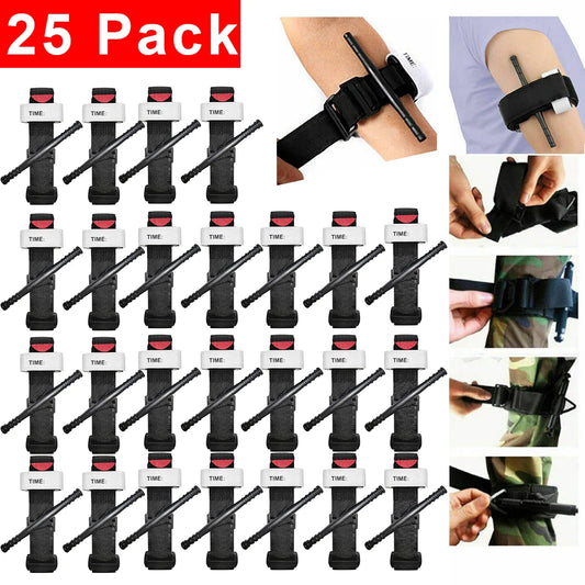 5/10/25 Pcs Portable First Aid Emergency Tourniquet