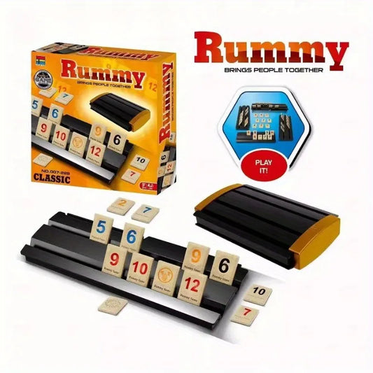 Classic Rummy Tile Board Game – 2-4 Players