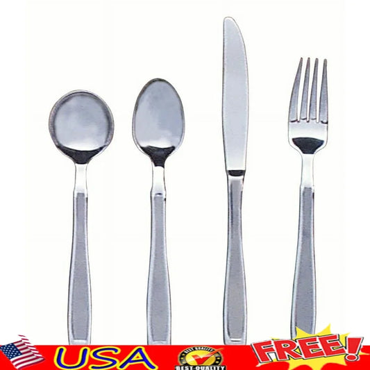 Weighted Stainless Steel Functional Utensil Set
