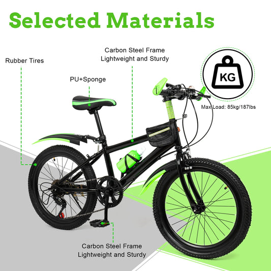 20 Inch 7 Speed Teens' Mountain Bike