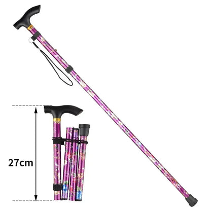 Outdoor Folding Telescopic Walking Sticks