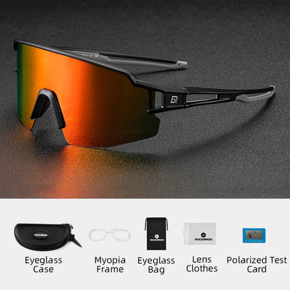Cycling Glasses, UV400 Photochromic Polarized Lens