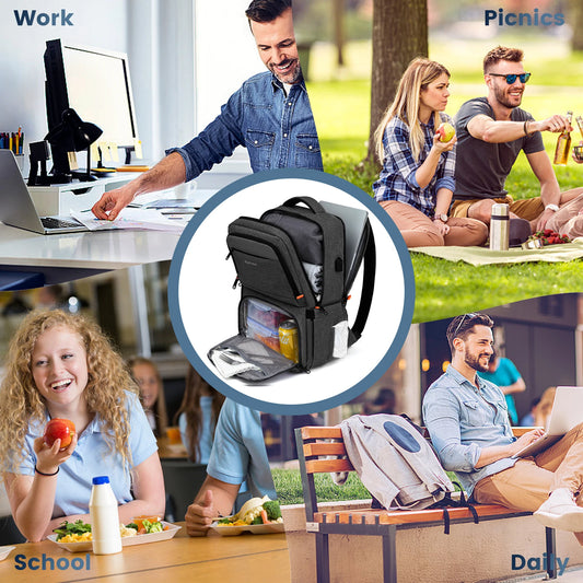 Multifunctional Waterproof Large Capacity Insulated Cooler Picnic Lunch Backpack