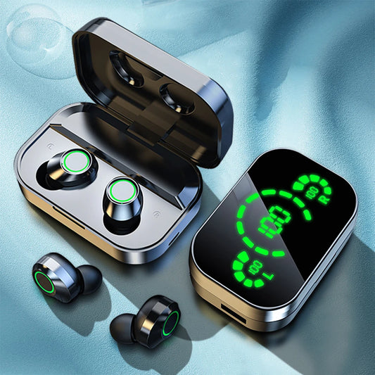 Wireless Bluetooth Stereo Earbuds With Built-in Microphone