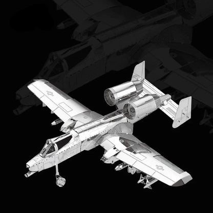 A-10 3D Metal Puzzle DIY Model Building Kit