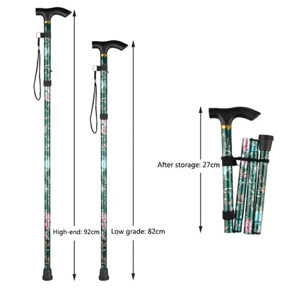 Outdoor Folding Telescopic Walking Sticks