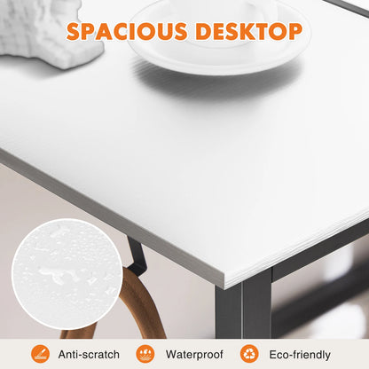 Computer Desk with Side Bag, Headphone Hook