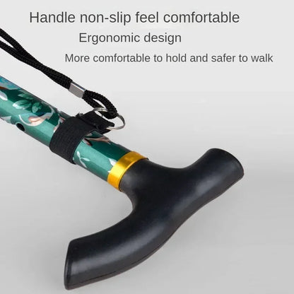 Outdoor Folding Telescopic Walking Sticks