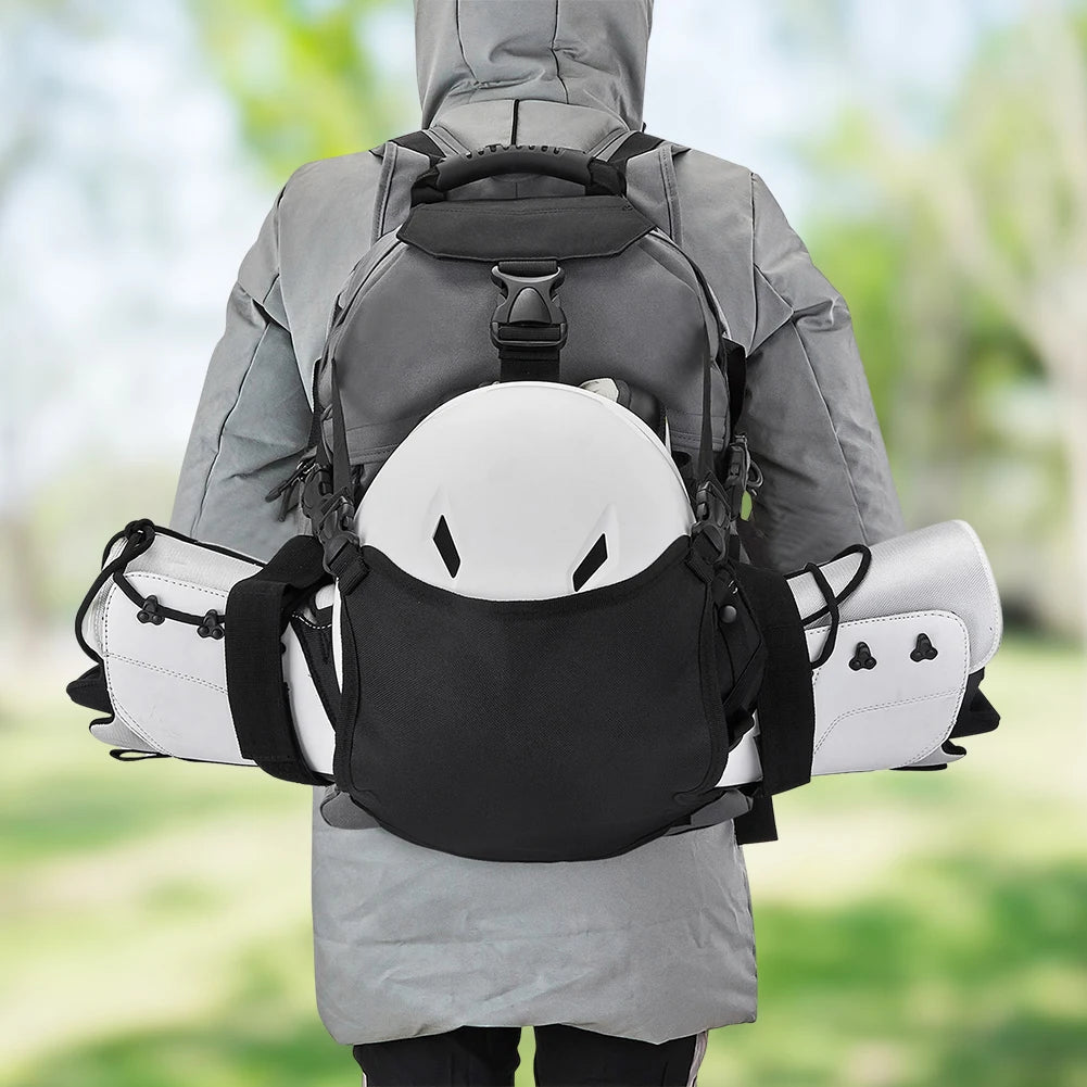 30L Outdoor Waterproof Ski/Skating Storage Backpack for Protective Gear
