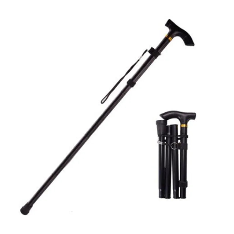 Multifunction Telescopic Foldable Walking Stick
