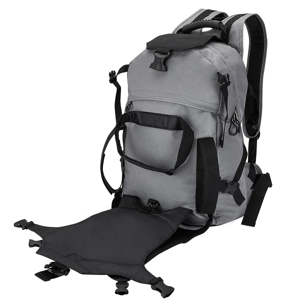 30L Outdoor Waterproof Ski/Skating Storage Backpack for Protective Gear