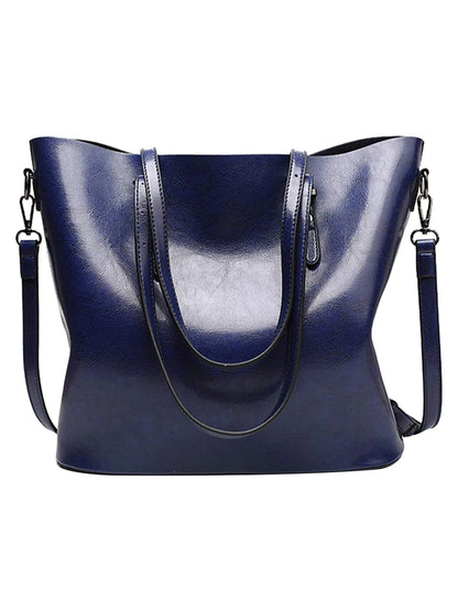 Women's Leather Purse With Handle