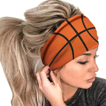 Wide Elastic Breathable Headbands, Sweatbands